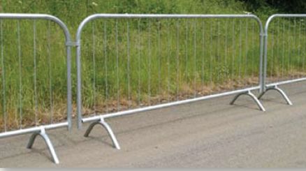 Crowd Control Barrier (Fixed Leg) 2.5m