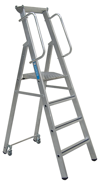 Slimline Steps - Alloy - 10 Tread