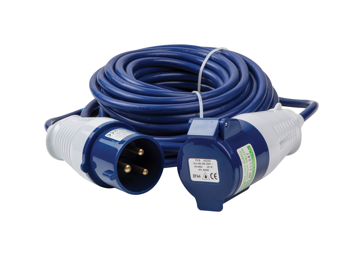 Extension Lead 2.5mm 16a 240v 14m