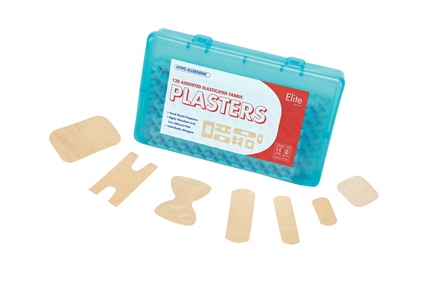 Plasters And Wipes Assorted Fabric Plasters (Bx 120)