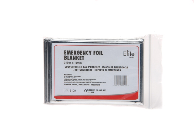 Emergency Foil Blanket 2.1M X 1.3M