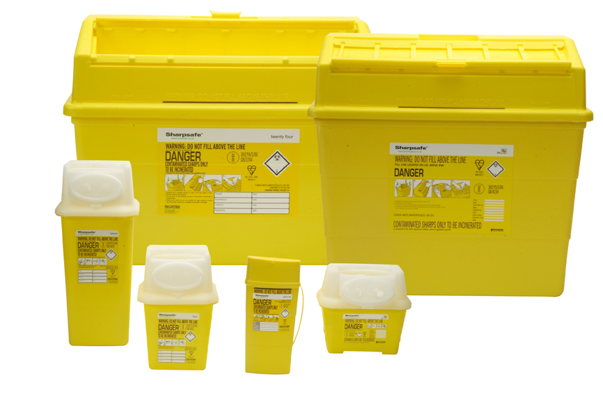 Sharpsafe Sharps Disposal Container 2 Ltr