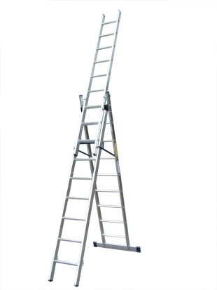 LYTE LCL9 9 RUNG PROF ALU COMBI LADDER