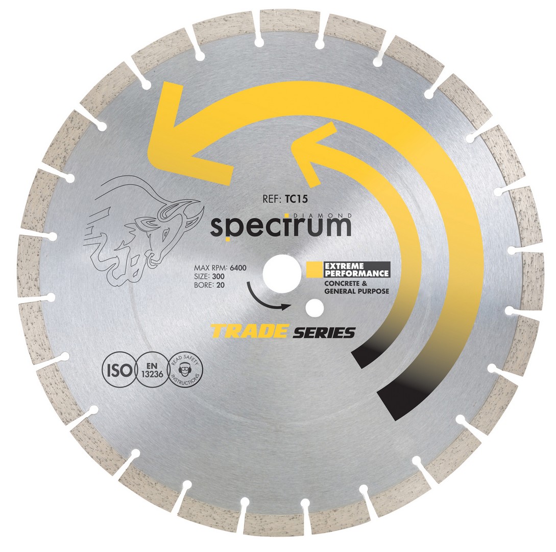 OX Trade Concrete / General Purpose 300mm Diamond Blade