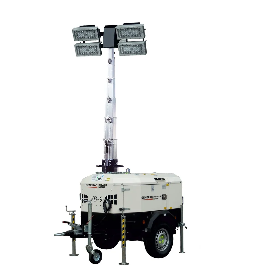 Generac VB9ECO LED Lighting Tower Diesel Speedy Hire