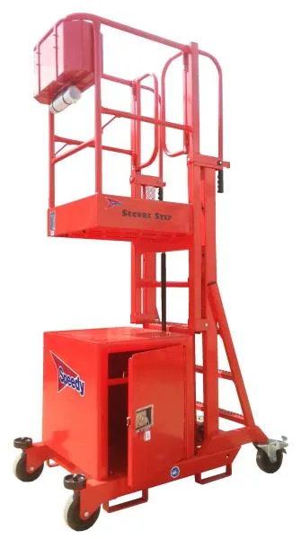 Peco Lift Push Around Vertical Lift Hire - APL