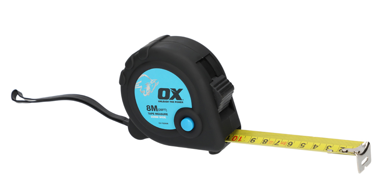 OX Products Tape Measure 8m