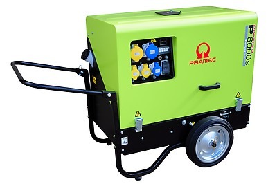Pramac P6000S 6kVA Super Silenced Generator Diesel