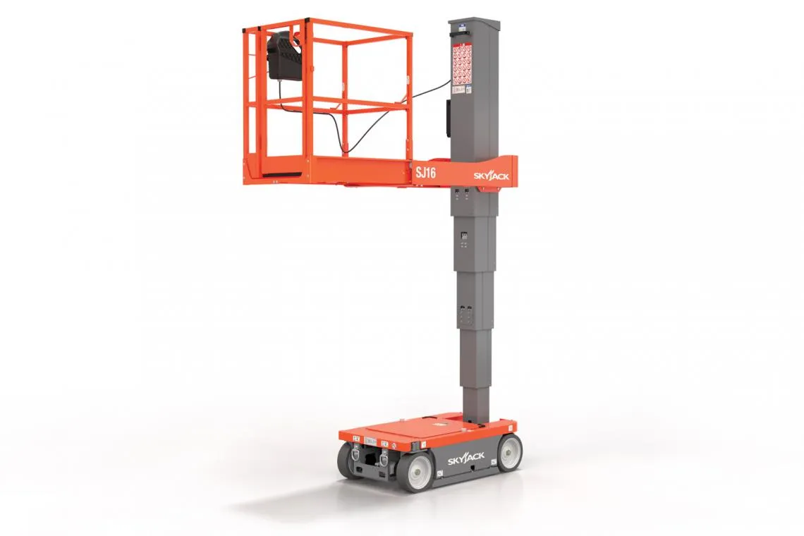 SKY-HI’sTHE BEST Skyjack Sj16 22ft Electric Vertical Lift | Speedy Hire