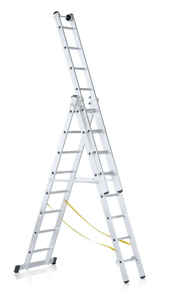 ZARGES 3 X 6 RUNG SKYMASTER COMBINATION LADDER