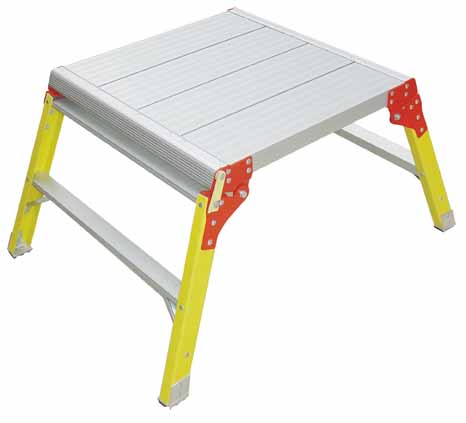 Lyte Glassfibre Hop Up Work Platform 600 x 600mm