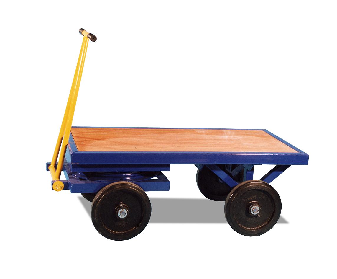Turntable Truck With Solid Wheels - 2 Tonne WLL