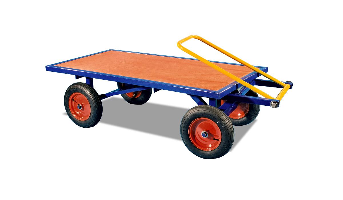Turntable Truck With Pneumatic Tyres - 1t WLL