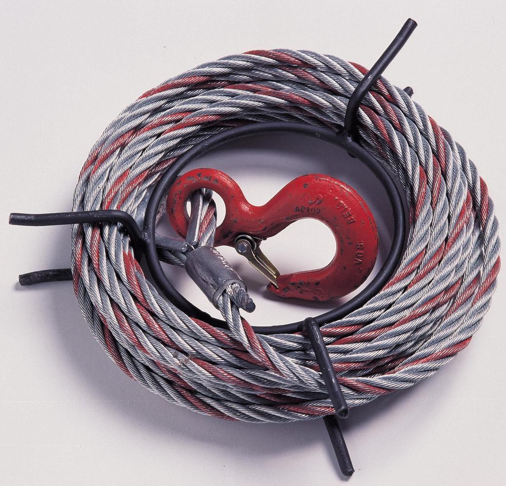 Tirfor 30m Long 8.3mm Diameter Wire Rope 800kg SWL